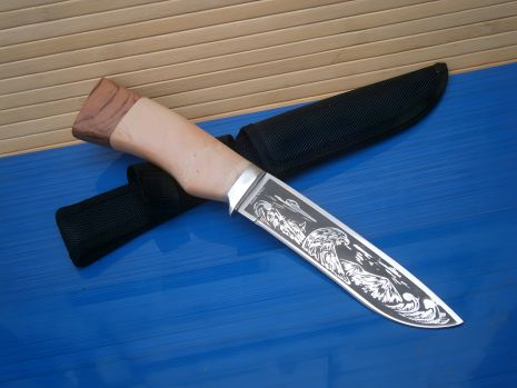 Мисливський ніж Орел 3492 з чохлом 28 см Мисливський ніж Орел 3492 з чохлом 28 см