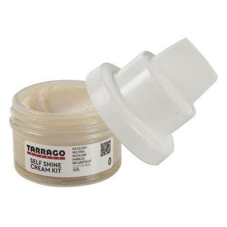 Крем для взуття безбарвний Tarrago Self Shine Kit Cream, 50 мл, TCT64 (00)