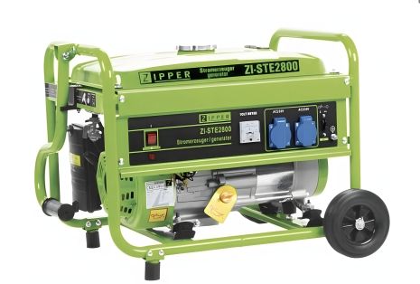 Бензиновый генератор ZIPPER ZI-STE2800 2.5 кВт (медная обмотка) Бензиновый генератор ZIPPER ZI-STE2800 2.5 кВт (медная обмотка)