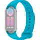 Силиконовый ремешок для Xiaomi Mi Band 8 Soft Touch Светло-голубой (Light Blue)