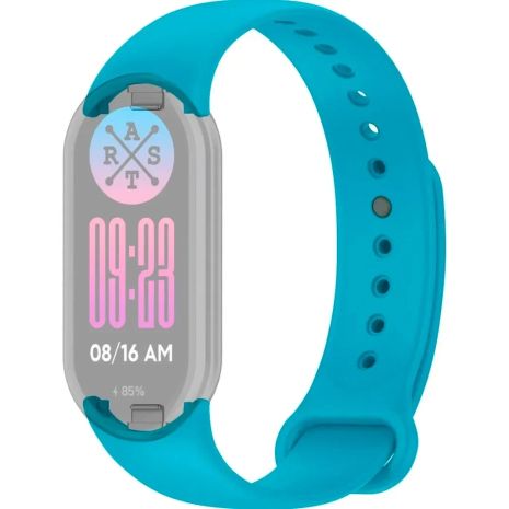 Силіконовий ремінець для Xiaomi Mi Band 8 Soft Touch Світло-блакитний (Light Blue)