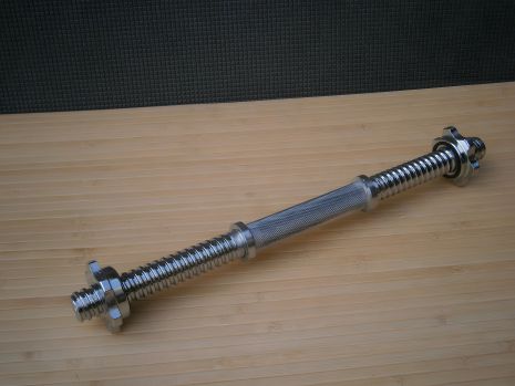 Гантельная штанга Chrome Planet Sport 35 см, 25 мм, 1 шт.