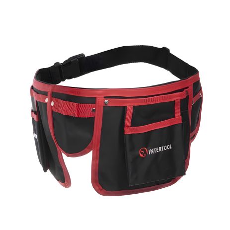 Слюсарно-будівельна поясна сумка, 11 кишень, поліестер INTERTOOL SP-1015