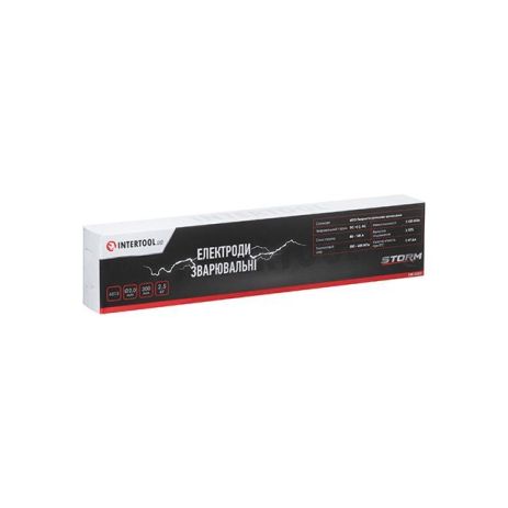 Электроды сварочные 6013, Ø 2мм, уп. 1кг, STORM INTERTOOL EW-1020