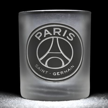 Віскі склянка з гравіровкою логотипу Paris Saint-Germain F.C. Віскі склянка з гравіровкою логотипу Paris Saint-Germain F.C.
