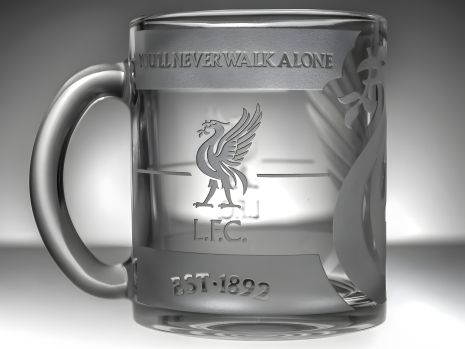 Кружка з Ліверпуль гравіюванням, FC Liverpool SandDecor