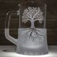 Подарунковий келих для пива з гравіюванням "Дерево життя"