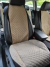 Накидки на сидіння алькантара Opel Omega (А) бежеві