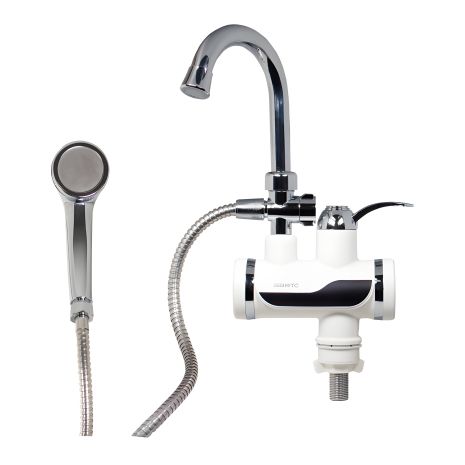 Проточный водонагреватель с душем Britc HY30-07XY, белый