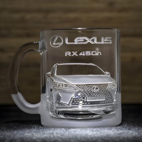 Чашка з гравіюванням Lexus RX для чаю та кави