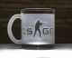 Чашка с рисунком Counter-Strike SandDecor