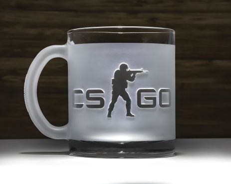 Чашка с рисунком Counter-Strike SandDecor Чашка с рисунком Counter-Strike SandDecor