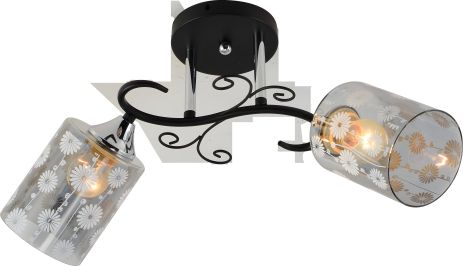 Декоративна люстра IS XA1317B/2 Black+ Chrome Декоративна люстра IS XA1317B/2 Black+ Chrome