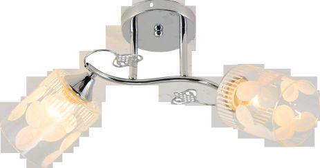 Люстра декоративная VALESO V XA1320/2 Chrome с 2 плафонами Люстра декоративная VALESO V XA1320/2 Chrome с 2 плафонами