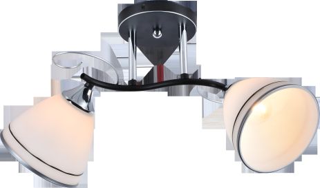 Декоративная люстра VALESO V XA1250C/2 Black Chrome на 2 плафона Декоративная люстра VALESO V XA1250C/2 Black Chrome на 2 плафона