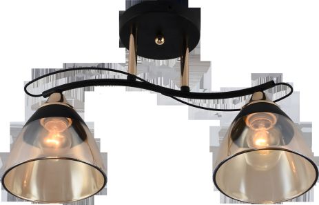 Декоративная люстра V XA1248B/2 Gold Black на 2 плафона Декоративная люстра V XA1248B/2 Gold Black на 2 плафона