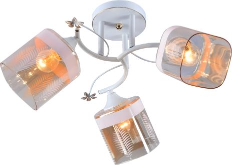 Декоративная люстра INTEREES IS DA5149A/3 WhiteGold на 3 плафона