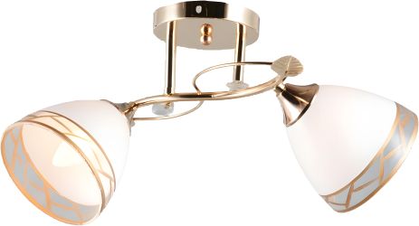 Люстра декоративная IS MH35626/2 Gold на два плафона Люстра декоративная IS MH35626/2 Gold на два плафона