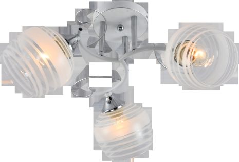 Декоративная люстра V XA1250/3 White Chrome на 3 плафона