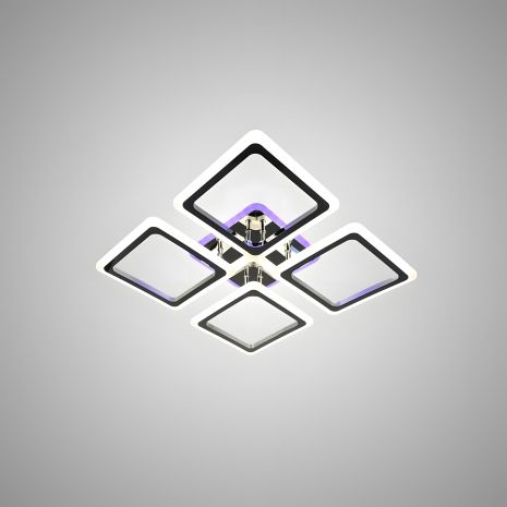 Світлодіодна акрилова люстра Valeso W7117-4B