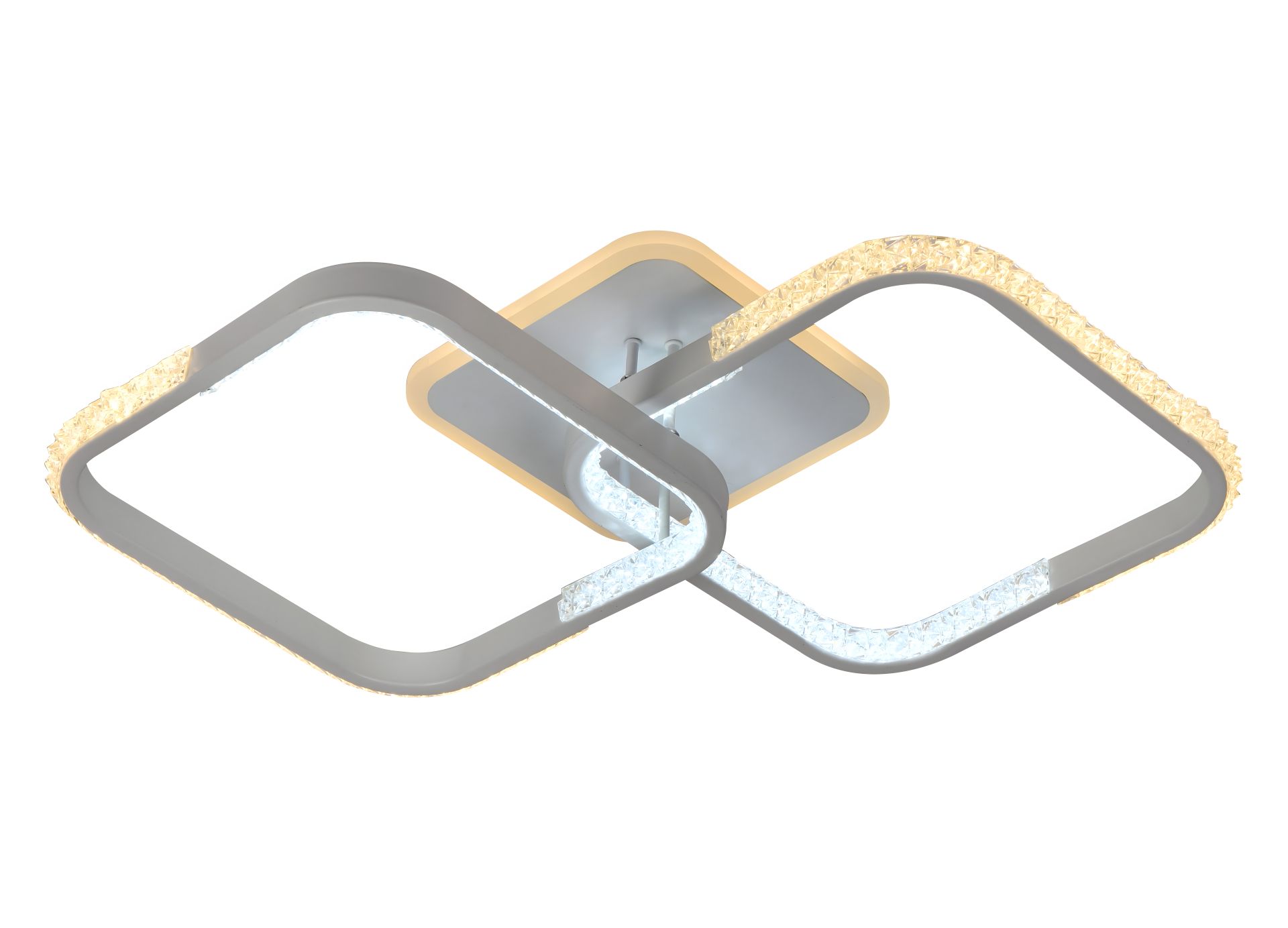 Світильник стельовий світлодіодний IS YZD5078, LED 49W, з пультом та APP, Білий Світильник стельовий світлодіодний IS YZD5078, LED 49W, з пультом та APP, Білий