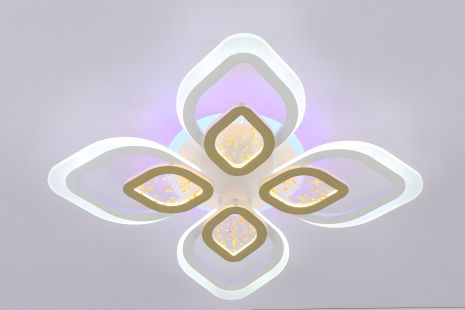 Люстра светодиодная VALESO V K29133-4 1 WT GD с пультом управления Люстра светодиодная VALESO V K29133-4 1 WT GD с пультом управления