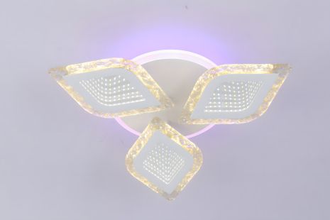 Світлодіодна люстра VALESO V K39934-3+1 WT з пультом