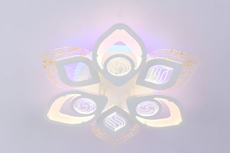 Світлодіодна люстра VALESO V K29118-3+3+1 WT з пультом