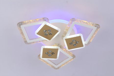 Светодиодная люстра VALESO V K39940-3 3 1 WT gold с пультом управления