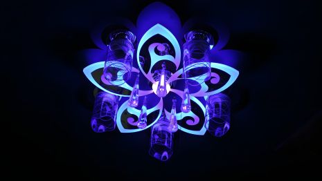 Люстра "Космос" на 6 лампочек с пультом, VALESO V 70500-5 1-500