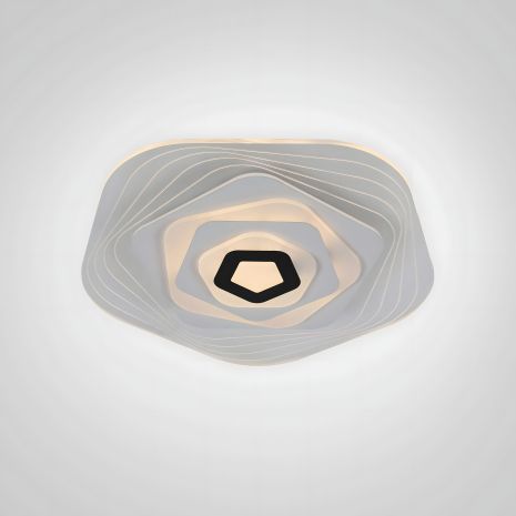 Люстра світлодіодна акрилова VALESO V K28848-500 WT+BK з пультом