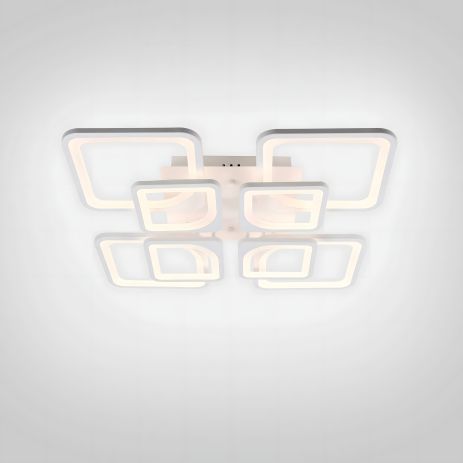 Світлодіодна люстра INTEREES IS K39047-4+4 WT