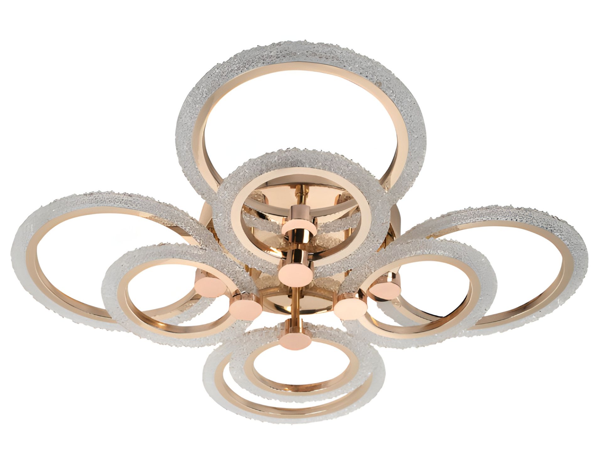 Светодиодная люстра VALESO V K39557-4+4 GD, с пультом Светодиодная люстра VALESO V K39557-4+4 GD, с пультом