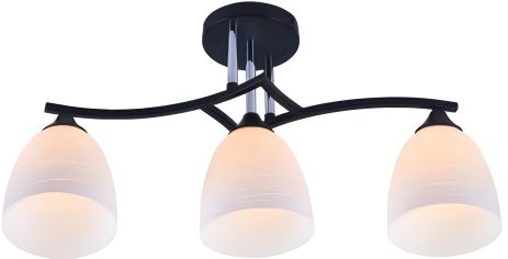 Люстра декоративна V XA1108/3 Black+Chrome на три плафони Люстра декоративна V XA1108/3 Black+Chrome на три плафони