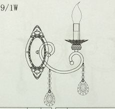 Бра настенное Valeso V N3019/1W