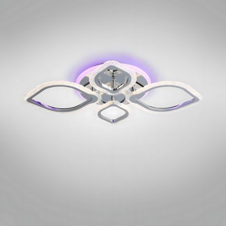 V K39207-2+2+1 TL CR: Світлодіодна люстра з пультом