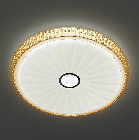 Амброва світлодіодна люстра VALESO V GLX-19453-500 з пультом