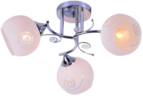 V XA1081/3 Chrome декоративная люстра на 3 плафона