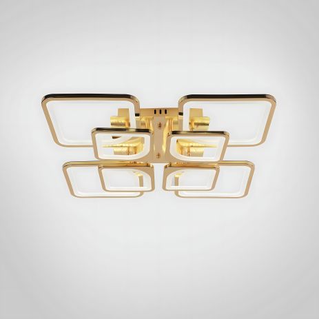 Светодиодная люстра V K39047-4+4 GD с пультом