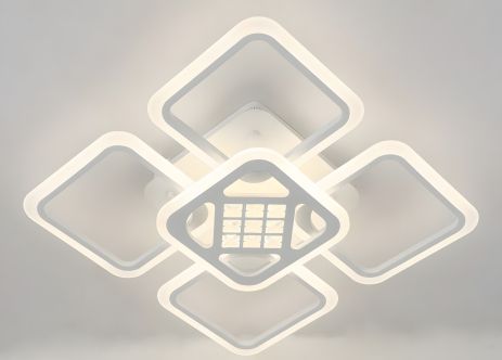 Світлодіодна люстра VALESO V K39682-4+1 WT з пультом