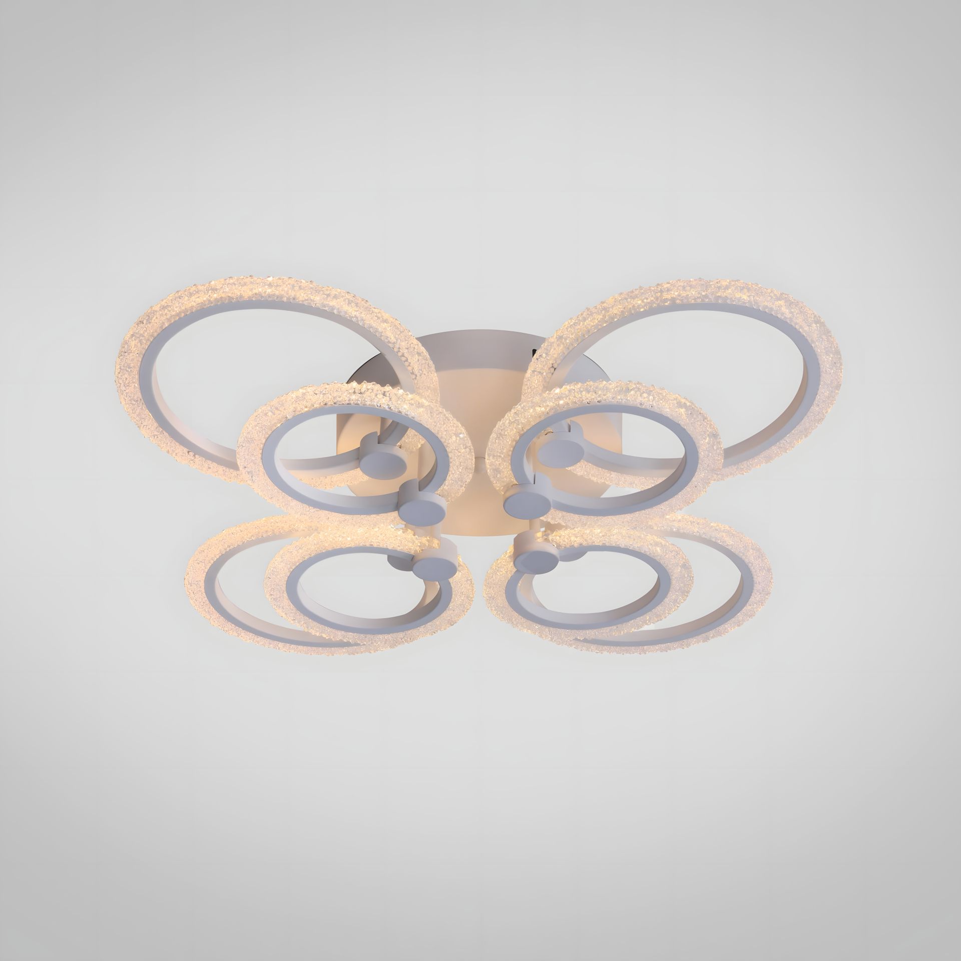 Светодиодная люстра V K39557-4+4 WT Светодиодная люстра V K39557-4+4 WT