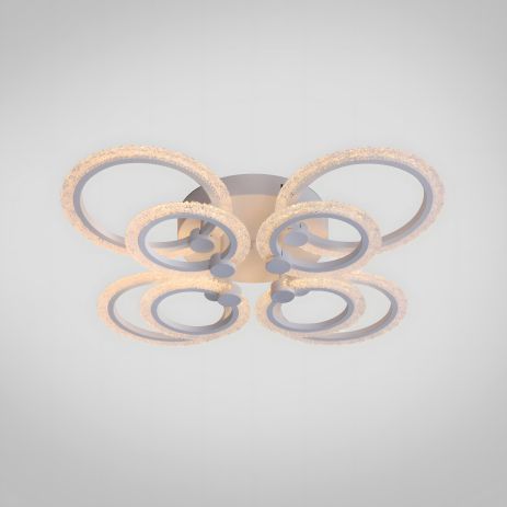 Світлодіодна люстра V K39557-4+4 WT Світлодіодна люстра V K39557-4+4 WT