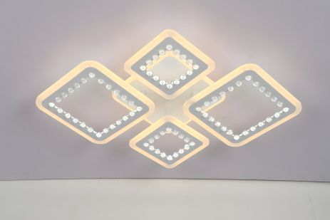 Акриловая светодиодная люстра VALESO V K39870-2 2 1A с пультом Акриловая светодиодная люстра VALESO V K39870-2 2 1A с пультом