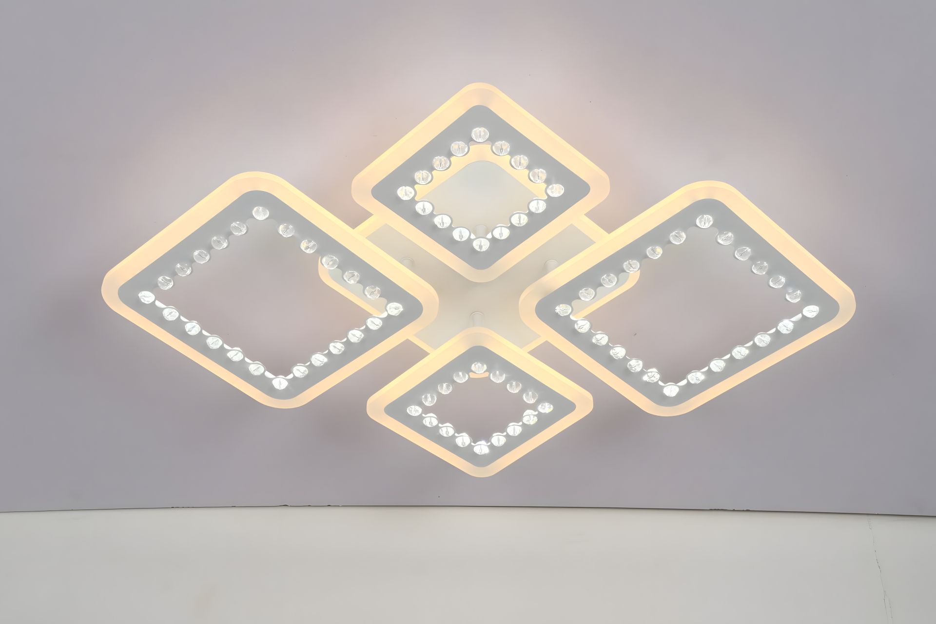 Акриловая светодиодная люстра VALESO V K39870-2 2 1A с пультом Акриловая светодиодная люстра VALESO V K39870-2 2 1A с пультом