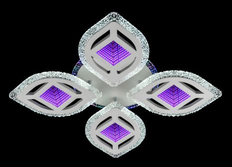 VALESO світлодіодна люстра V 3404-4C WH з пультом