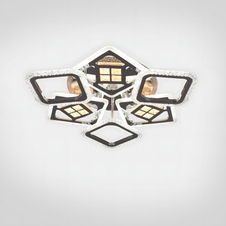 Люстра світлодіодна акрилова V K29007-3+3 з дистанційним керуванням