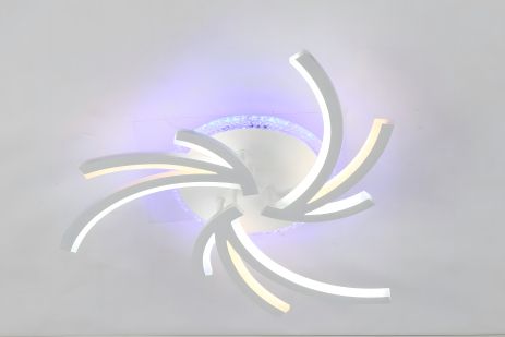 Акрилова світлодіодна люстра VALESO з пультом V K39801-3+1