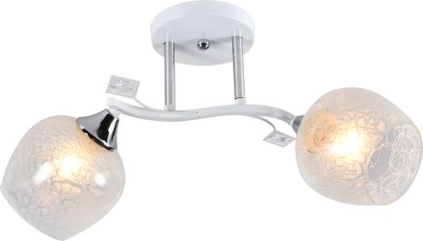 Люстра декоративная VALESO V XA1276/2 Chrome с 2 плафонами