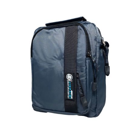 Стильна тканинна сумка через плече, водовідштовхуюча, темно-сірий колір Стильна тканинна сумка через плече, водовідштовхуюча, темно-сірий колір