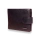 Кожаный мужской кошелек с магнитной застежкой, цвет коричневый Кожаный мужской кошелек с магнитной застежкой, цвет коричневый